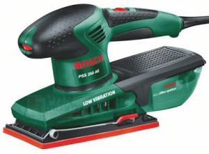 מלטשת רוטטת חשמלית ביתית 250W מגיע במזוודה BOSCH