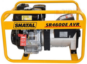 גנרטור בנזין נייד חד פאזי עם מייצב מתח 4600W שטל (התנעה ידנית)