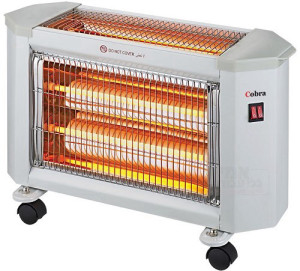 תנור חימום אינפרא כולל 3 גופי חימום 1800W עוצמתי במיוחד