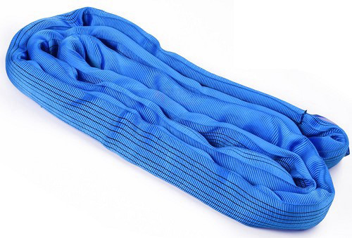 רצועת הרמה סגורה כחולה 8 טון אורך 5/10 מטר