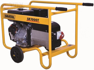 גנרטור בנזין תלת-פאזי 2500W/7000W שטל (התנעה חשמלית כולל מצבר)