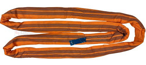 רצועת הרמה סגורה כתומה 20 טון אורך 4/8 מטר