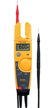Fluke T5-600V – טסטר מתח, רציפות וזרם