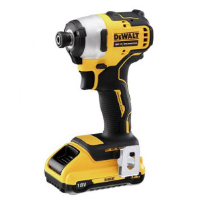 מברגת אימפקט DeWalt נטענת 18V סוללות 3Ah