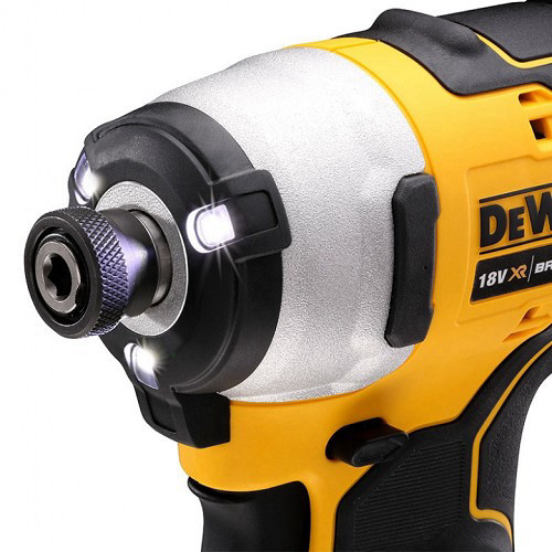 מברגת אימפקט DeWalt נטענת 18V סוללות 3Ah