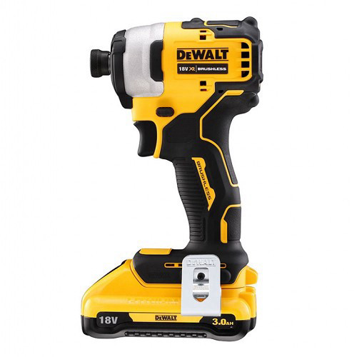 מברגת אימפקט DeWalt נטענת 18V סוללות 3Ah