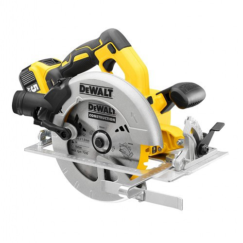 מסור עגול 1/4 7 לעץ DeWalt נטען 5Ah 18V