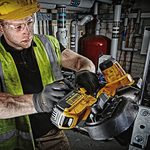 מסור סרט DeWalt נטען 18V (גוף בלבד)