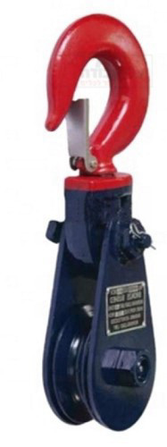 גלגלת הכפלה עם וו מאובטח 8 טון