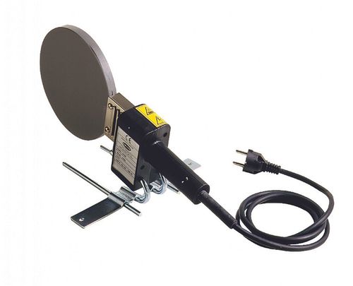 Angled heating plate for welding up to 110 mm