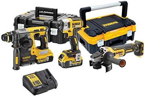 סט 3 כלים נטענים DeWalt 18V