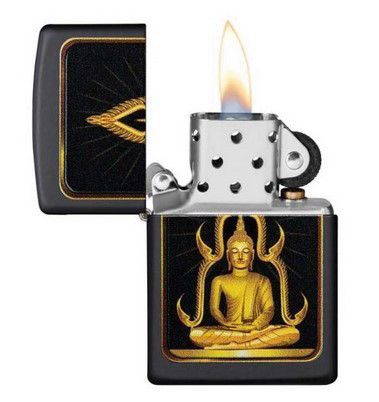 מצית זיפו בודהה מואר