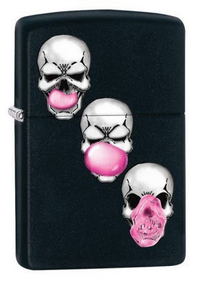 מצת זיפו גולגולות מסטיק