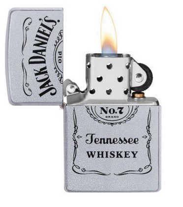 מצית זיפו גק דניאלס + פלאסק