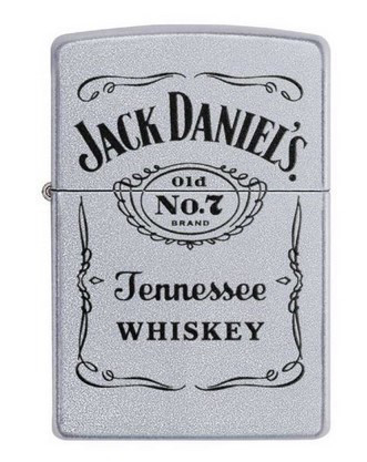 מצית זיפו ג'ק דניאלס + פלאסק