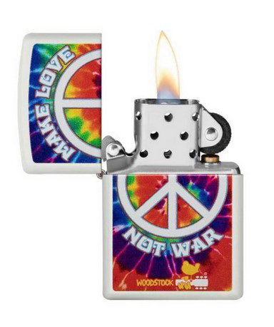 מצית זיפו 50 שנה לוודסטוק