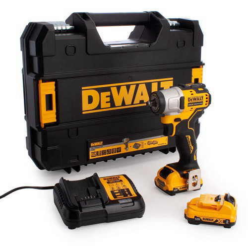 מפתח בוקסות 3/8 DeWalt נטען 12V 2Ah