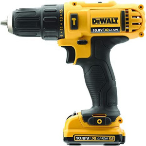 מברגה/מקדחה רוטטת DeWalt נטענת 2Ah 10.8V