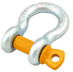 שאקל אומגה תיקני מידה 7/8" עומס 6.5 טון תוצרת Aseke Norway