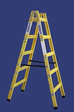 סולם עץ 8 שלבים 2.5 מטר - תו תקן