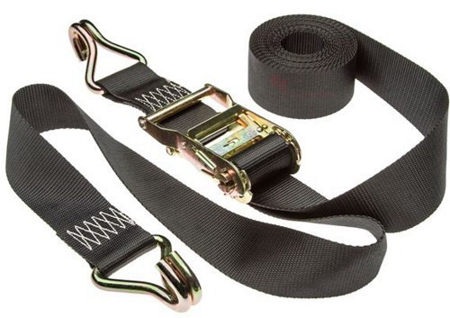 רצועת ראצט 9 מטר 50 ממ עומס 5 טון בצבע שחור