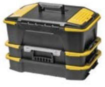 ארגז כלים + אורגנייזר מתחבר בקליק STANLEY