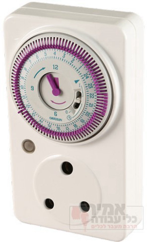 טיימאון שקע בריטי למזגן NK ארכה