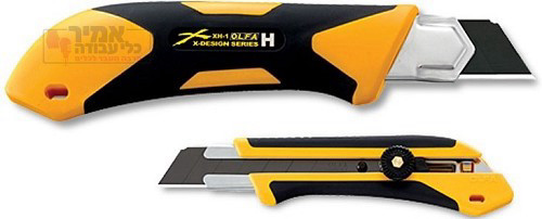 סכין יפני Heavy Duty רחב 25 ממ OLFA