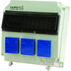 קופסת שירות 3 שקעים 310 GEWISS ארכה
