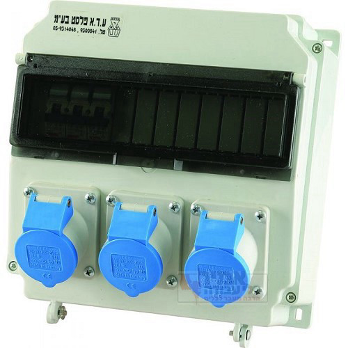 קופסת שירות 3 שקעים 3316 VEGA ארכה