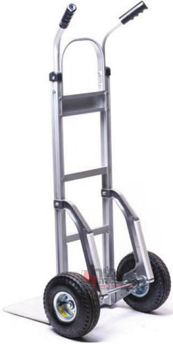 עגלת סבלים אלומיניום עם מחליקיים גלגלים פניאומטיים ROHER