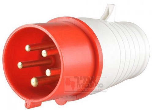 תקע נייד תלת פאזי 32A ארכה
