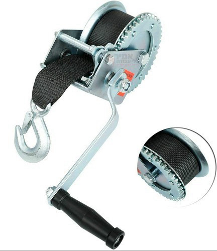 כננת משיכה ידנית רצועה 1600 ליברות