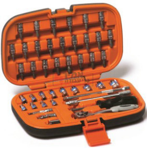 סט בוקסות דרייב "1/4 44 חלקים 4-14 מ"מ KING TOOLS