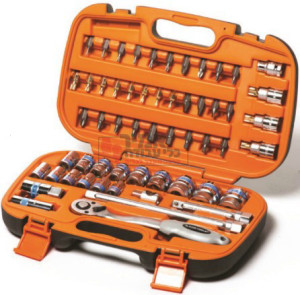 סט בוקסות דרייב "1/2 57 חלקים 8-32 מ"מ KING TOOLS