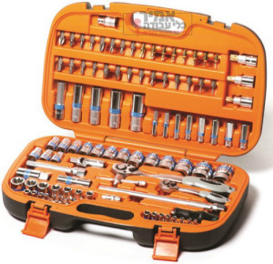 סט בוקסות גדול משלוב דרייב "1/2 + "1/4 96 חלקים KING TOOLS