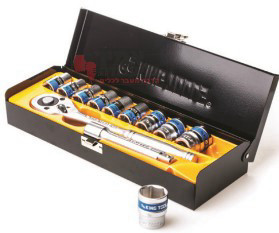 סט בוקסות "1/2 12 חלקים 10-24 מ"מ KING TOOLS