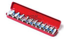 מארז 10 בוקסות "1/2 טורקס פנימי E8-E24 KING TOOLS