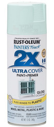 ספריי צבע Ultra Cover 2X ירוק מנטה