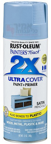 ספריי צבע Ultra Cover 2X כחול צרפתי