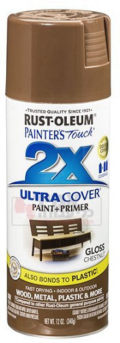 ספריי צבע Ultra Cover 2X ערמון מבריק