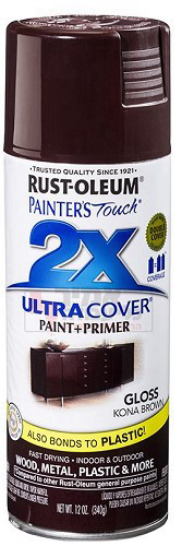 ספריי צבע Ultra Cover 2X וונגה מבריק