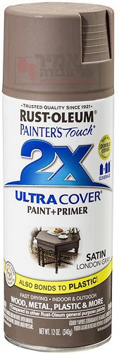 ספריי צבע Ultra Cover 2X אפור עכבר