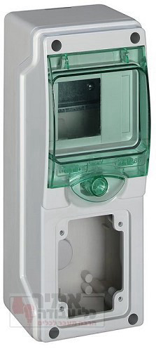 לוח חלוקה 4 מודול להתקנת שקע חד פאזי SCHNEIDER ELECTRIC ארכה