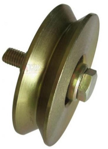 גלגל שער ערום 70 ממ חתך V עומס 190 קג