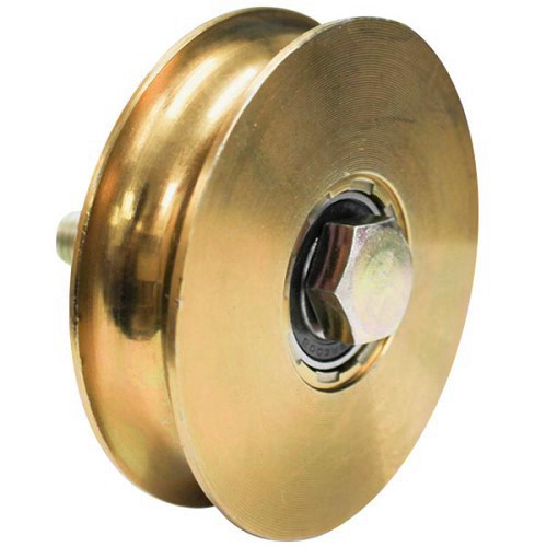 גלגל שער ערום 100 ממ חתך U עומס 220 קג