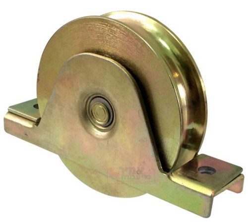 גלגל שער פתוח 60 ממ חתך U עומס 100 קג