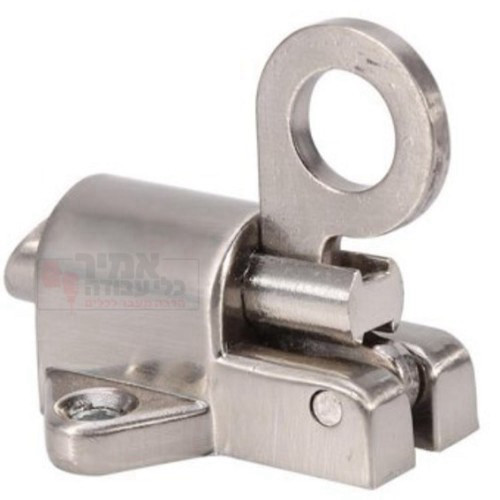 בריח קפיצי עגול ניקל מס 4