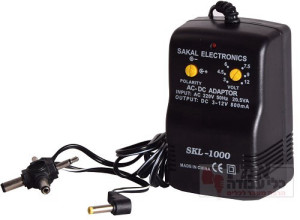 שנאי אוניברסלי משתנה 800MA ארכה