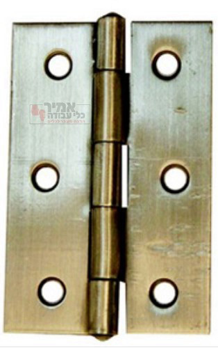 ציר ספר נירוסטה 80X80X1.5 עם 6 חורים